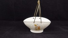Vintage Holly Hobbie Porcelaine Panier - 3 " Grand Amour Est Le Petit Choses