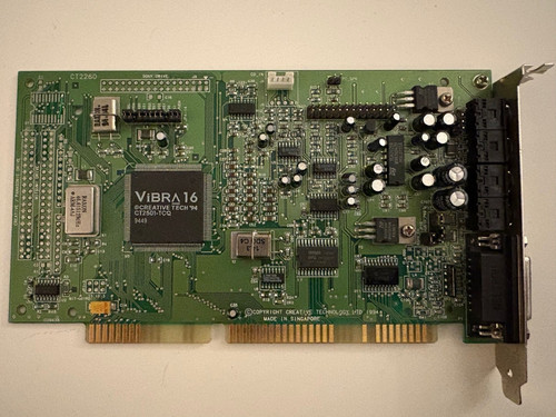 Creative sound blaster - blaster, 16