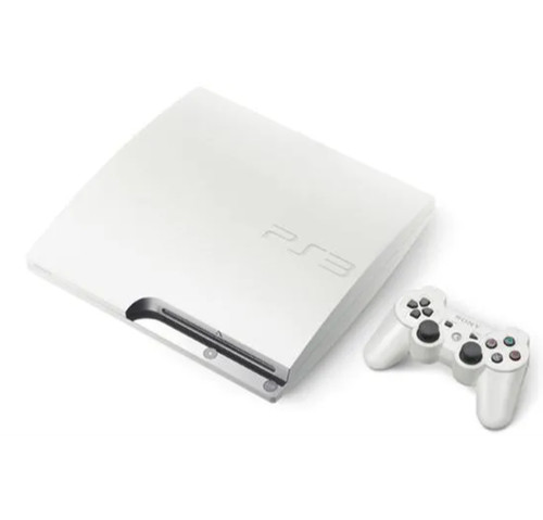 Console ps3 slim blanche - ⭐console,