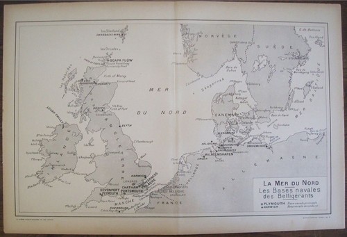 Carte mer nord les - nord les, bases
