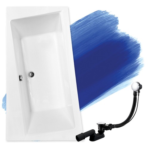 Baignoire bain angle 160x100 - baignoire,