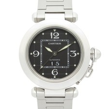 Montre-bracelet CARTIER Pasha C Big Date W31053M7 automatique SS garçons d'oc...