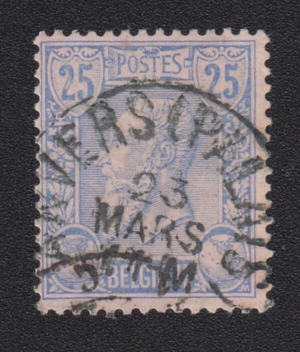 Timbre belgique 1884 - timbre, 1884-86