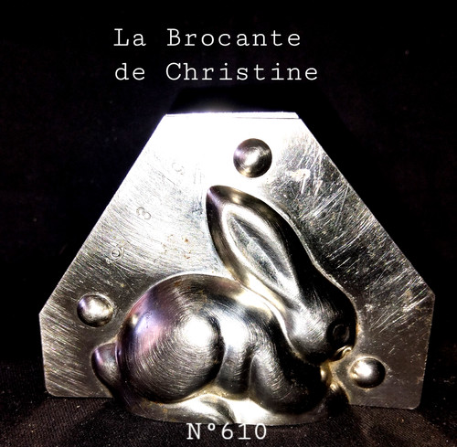 610 moule chocolat ancien - a,