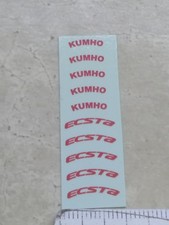 1/18 Tire Decal Kumho Ecsta Decal Set