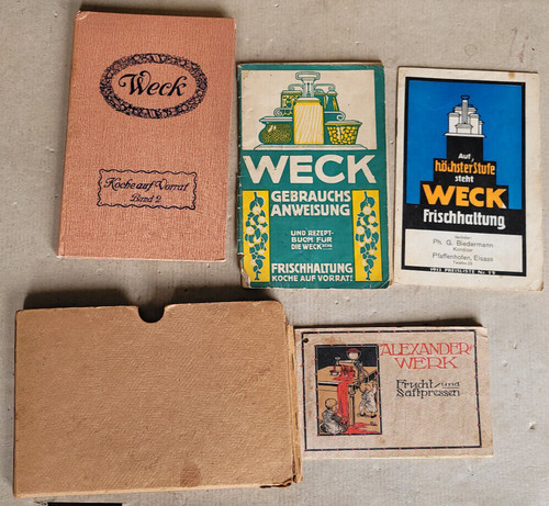 Weck koche auf vorrat - weck,