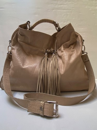 Grand sac cabas - cuir, &