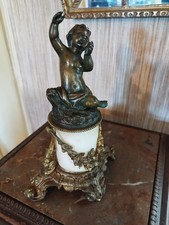 Statuette Putto en Bronze du