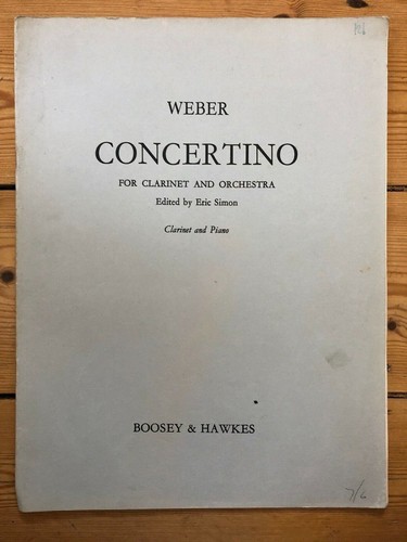 Weber concertino pour - weber,