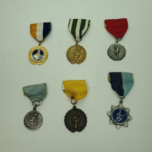 Lot vtg majorette baton - lot, 6