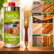 Huile de Tung FLEXOL 0,5L