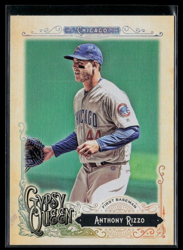 Anthony rizzo 2017 topps - rizzo, gypsy
