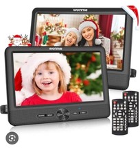 Wonnie W-1014 Dual Screen Dvd Player For Car, High Resolution Tft Lcd