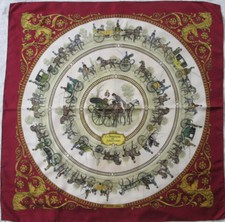 -Superbe Foulard carré