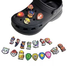 Pins Breloques pour Crocs Sabot Pat Patrouille Figurines Paw Patrol Chase ×10
