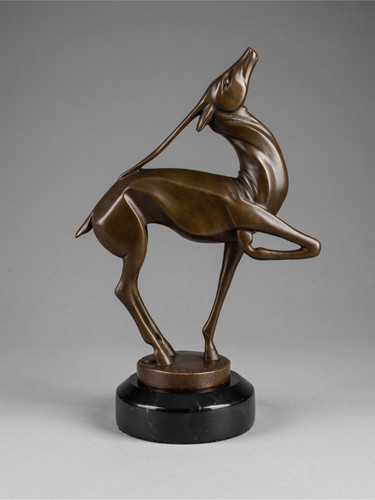 Sculpture antilope art - sculpture,