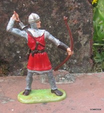 SOLDAT ELASTOLIN MOYEN-AGE 7CM