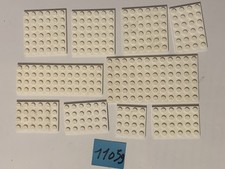 Lot De Pieces  Lego Plaques Blanches