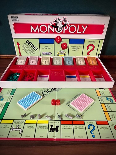 Jeu monopoly parker - monopoly,