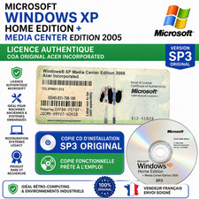 Licence Windows XP Media