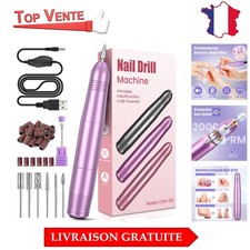 Ponceuse pour Ongles Professionnel, Lime a Ongle Electrique Silencieuse,