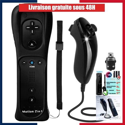Manette wii sans - manette, fil