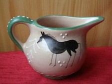 PETIT POT A CREME "ROMA" MOTIF ANTIQUE  FAIENCE  DE DERUTA  