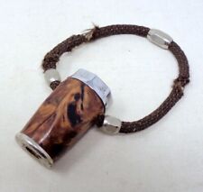 Ancien Pommeau d'ombrelle - parapluie en galalithe et métal - ART  DECO 1930's