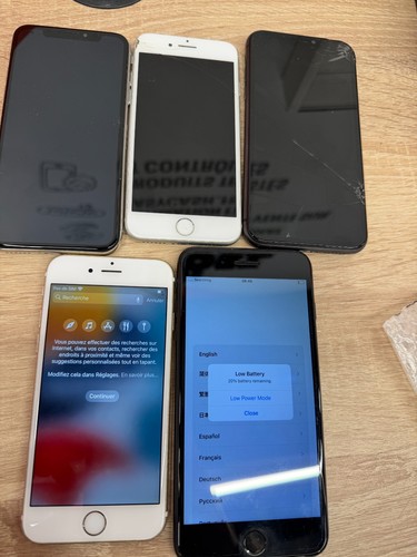 Lot iphone plus x 11 - 5, 7