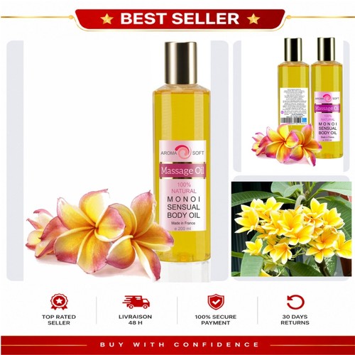 Huile massage monoï - de, ml