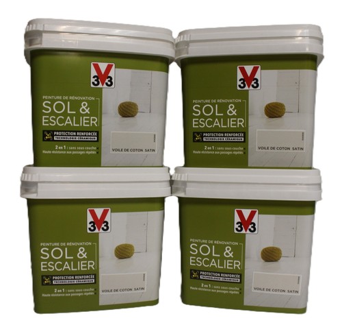 Lot peinture v33 sol - peinture,