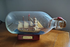 Maquette Bateau En Bouteille Goélette Saint Tropez