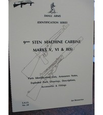 9mm Sten Machine Carbine Marks