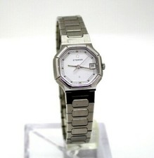 Montre À Quartz Eterna 11422841 En Acier Avec Date