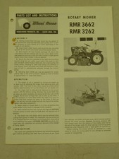 WHEEL HORSE TRACTOR RMR-3662