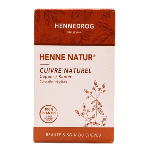 Henné cuivre naturel - cuivre, gr