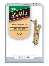 RICO plomb La Vozu saxophone baryton type dur Lot de 10 pièces RLC10HD NEUF