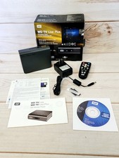 WD TV Live Plus HD Media Player Netflix Ready WDBABX0000NBK-00 W/Original Box 