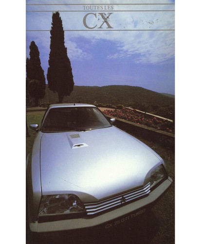 Brochure citroën cx - citroËn,