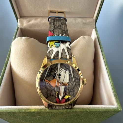 Gucci donald duck print - print, watch