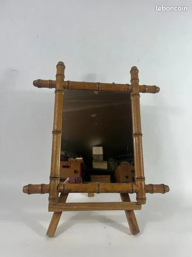 Miroir bois façon - , bambou