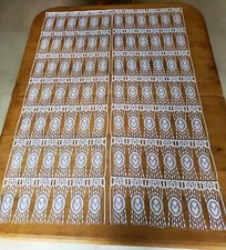 Paire de Rideau Brise Bise voilage brise vue fenêtre maison campagne