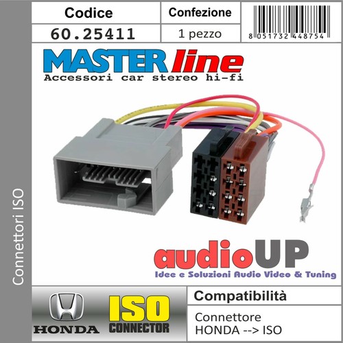Connecteur radio origine - connecteur, iso
