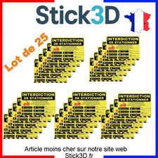 Lot de 25 Autocollants
