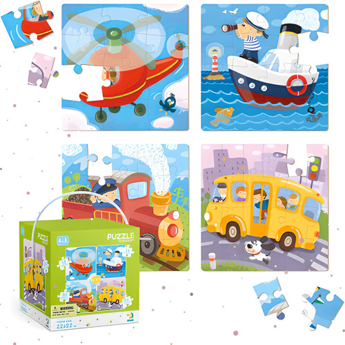 Coffret puzzles éducatifs - puzzles,