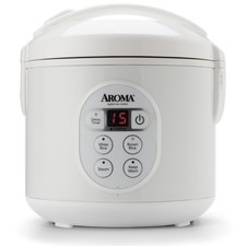 Aroma Housewares 8-Cup (Cooked) Digital Rice Cooker and Food Steamer ARC-914D
