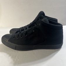 Converse Chuck Taylor High Street Hi Triple Black Mens Sneakers 149432F