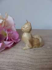 Figurine chat miniature en