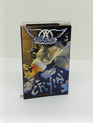 Aerosmith cryin audio tape - aerosmith,