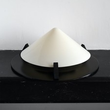 Ikea Stoja Type 8814 Vintage Memphis Retro Black Applique Ceiling Light